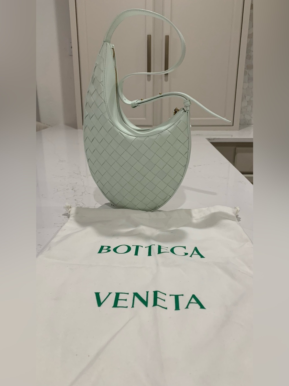 Bottega Veneta Woven Zipped Hobo Bag